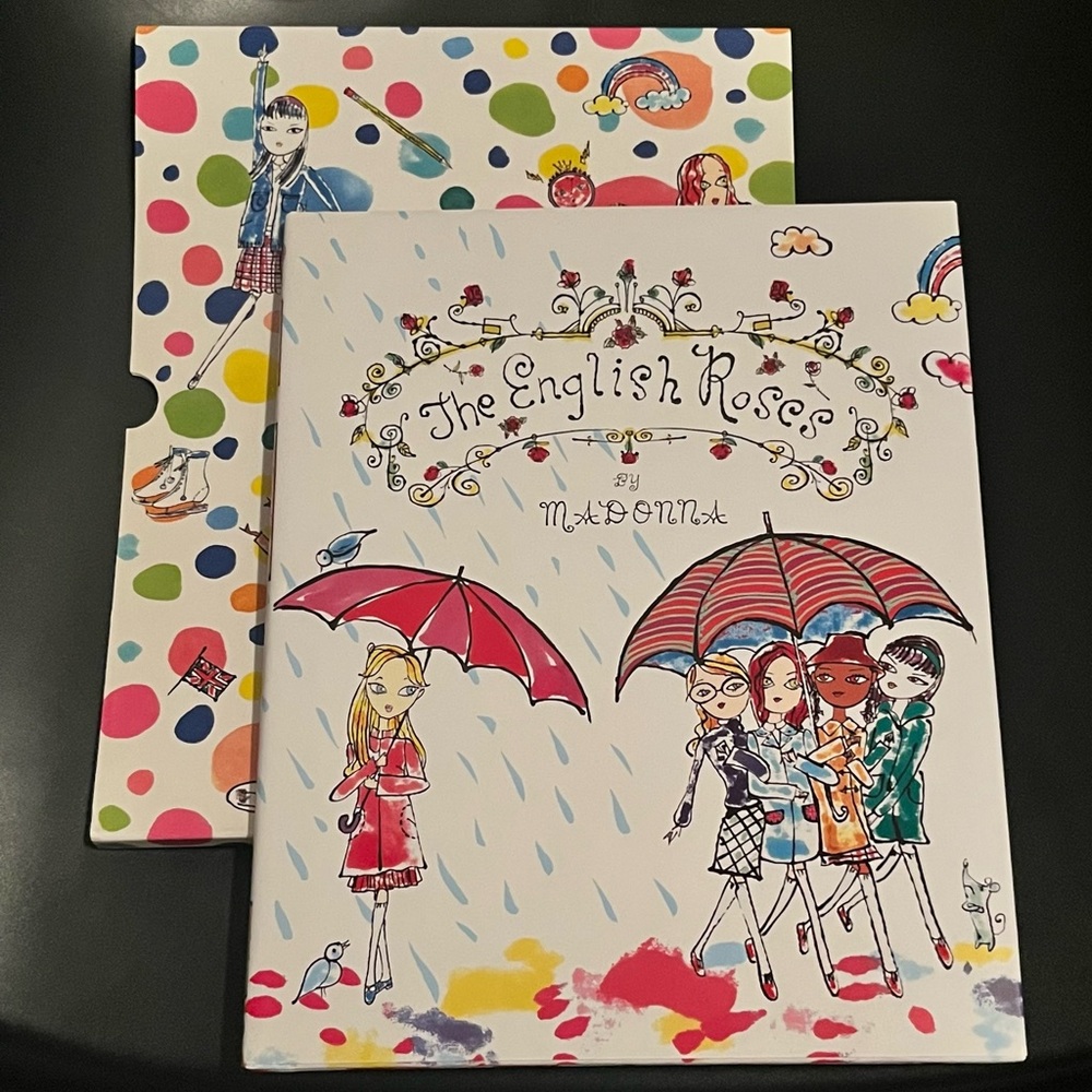 NWT First Edition HC Book The English Roses By Madonna w/ dust jacket and cover